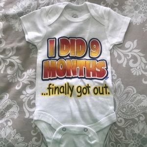 Custom made Baby onsie (brand new)
